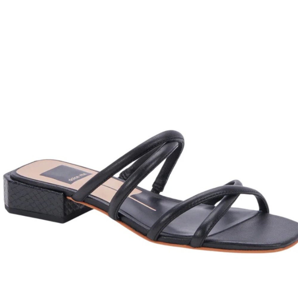 Dolce Vita Black Strappy Sandals